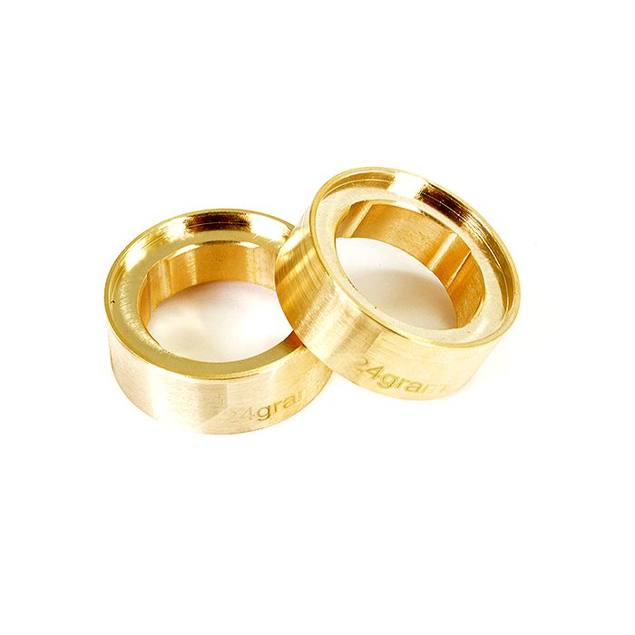 FTX Mini Outback 2.0 Brass 24G Wheel Weights (Pr) (FTX9328) FTX Mini Outback 2.0 Brass 24G Wheel Weights (Pr) (FTX9328)