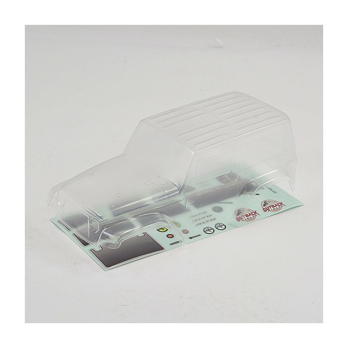 FTX MINI OUTBACK 2.0 ALTO BODY - CLEAR LEXAN FTX MINI OUTBACK 2.0 ALTO BODY - CLEAR LEXAN