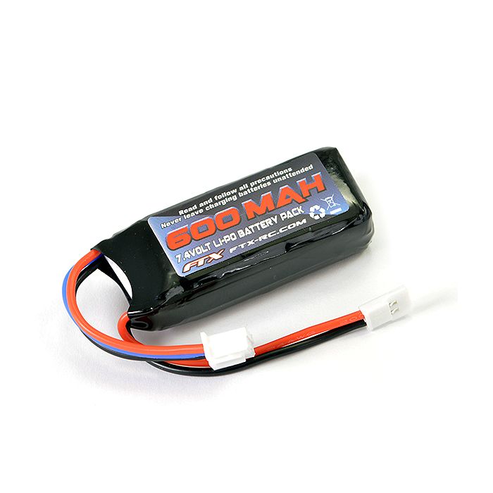 FTX Outback Mini X 2.0 7.4V 600Mah 2S Lipo Battery (FTX9371) FTX Outback Mini X 2.0 7.4V 600Mah 2S Lipo Battery (FTX9371)