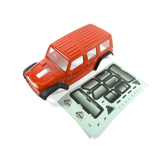 FTX Outback Mini X 2.0 Fury Red Body (FTX9378R) FTX Outback Mini X 2.0 Fury Red Body (FTX9378R)