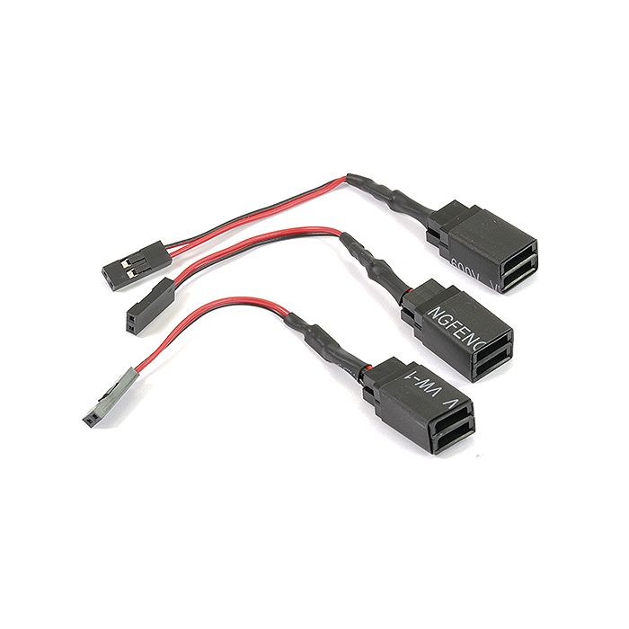 FTX Outback Geo 4X4 Receiver Wire Plug Adapters (3) (FTX9941) FTX Outback Geo 4X4 Receiver Wire Plug Adapters (3) (FTX9941)