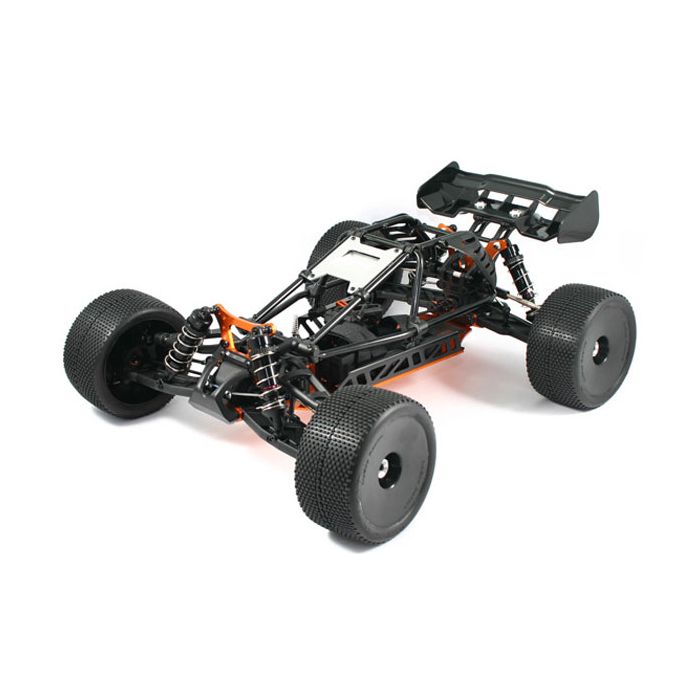 Hobao Hyper Cage Truggy Electric Roller Chassis - Black (HBCTEB) Hobao Hyper Cage Truggy Electric Roller Chassis - Black (HBCTEB)