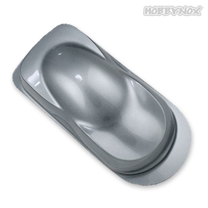 Hobbynox Airbrush Paint Pearl Silver 60ml Hobbynox Airbrush Paint Pearl Silver 60ml