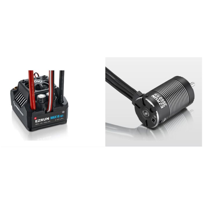 Hobbywing Combo Max10 SCT 3660SL 4000KV Motor (HW38010201)