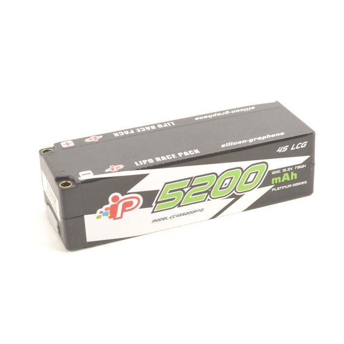 Intellect LiPo LiHV 5200mAh 4S 1/8 15.2V UltrLight (IPCC4S5200PT2)
