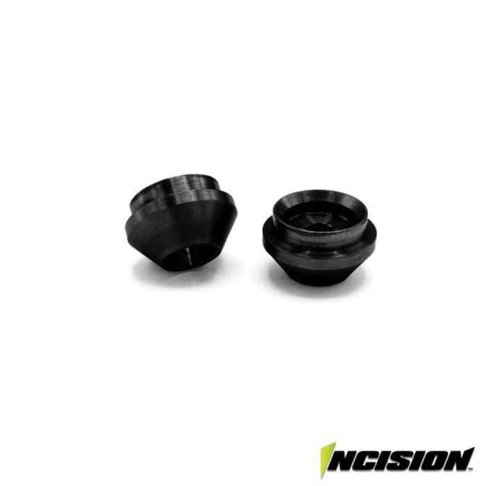 Vanquish Incision Lower Shock Cup Black (pr) (IRC00460) Vanquish Incision Lower Shock Cup Black (pr) (IRC00460)