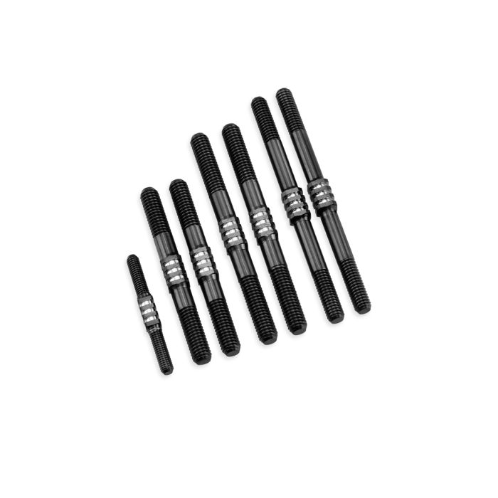 jConcepts TLR 8ight-X2.0/XE Fin Ti Turnbuckle set - Blk -7pc (JC2801-2) jConcepts TLR 8ight-X2.0/XE Fin Ti Turnbuckle set - Blk -7pc (JC2801-2)
