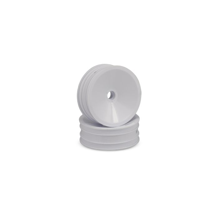 jConcepts Mono - 1.9" RC10 Front Wheel - White (pr) (JC3437W)