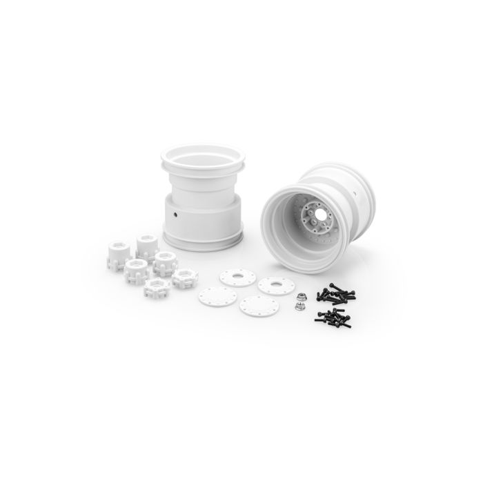 jConcepts Tribute 73's - 3.2 x 3.6" M/Truck Wheel White 2pc (JC3439W) jConcepts Tribute 73's - 3.2 x 3.6" M/Truck Wheel White 2pc (JC3439W)