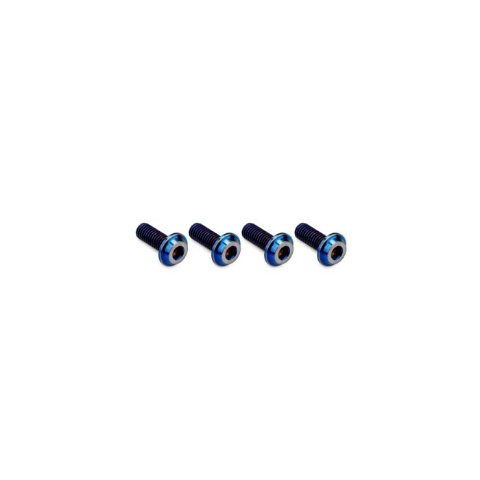 jConcepts 3x8mm Top Hat Titanium Screw - Burnt Blue - 4pc (JC5038-1) jConcepts 3x8mm Top Hat Titanium Screw - Burnt Blue - 4pc (JC5038-1)