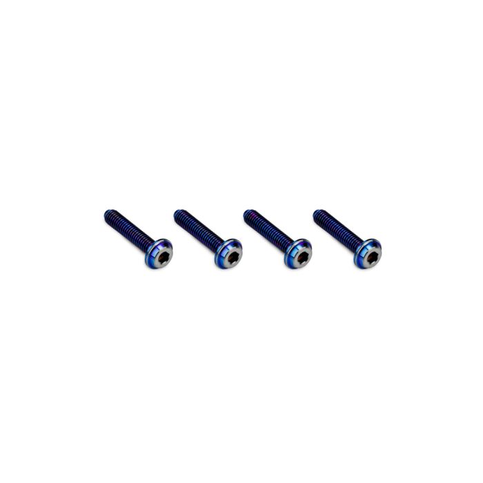jConcepts 3x14mm Top Hat Titanium Screw - Burnt Blue - 4pc (JC5041-1) jConcepts 3x14mm Top Hat Titanium Screw - Burnt Blue - 4pc (JC5041-1)