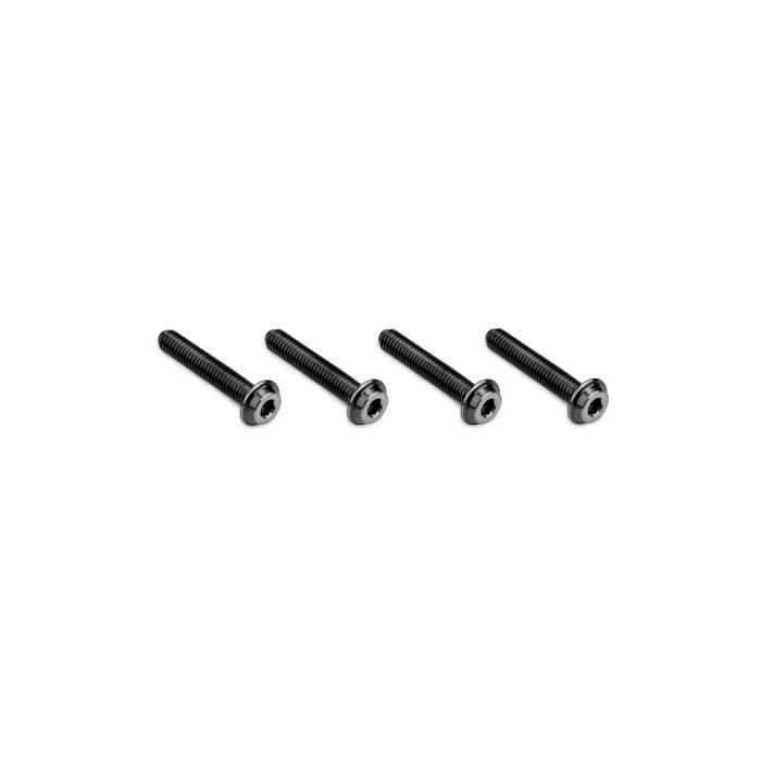 jConcepts 3x16mm Top Hat Titanium Screw-Stealth Black - 4pc (JC5042-2) jConcepts 3x16mm Top Hat Titanium Screw-Stealth Black - 4pc (JC5042-2)