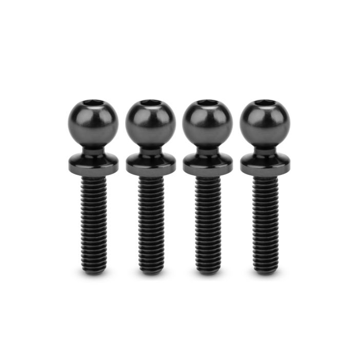 jConcepts JCI 5.5 x 12mm Revolved Ti Ball-Stud Black 4pc (JC5135-2) jConcepts JCI 5.5 x 12mm Revolved Ti Ball-Stud Black 4pc (JC5135-2)