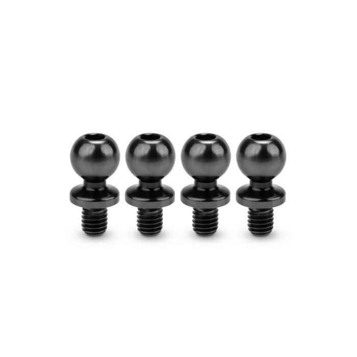 jConcepts JCI 5.5 x 4mm Revolved Ti Ball-Stud Black 4pc (JC5140-2) jConcepts JCI 5.5 x 4mm Revolved Ti Ball-Stud Black 4pc (JC5140-2)