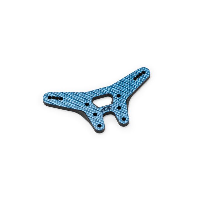 jConcepts RC10B7 Carbon Fiber Rear Shock Tower - Blue (JC5199-1) jConcepts RC10B7 Carbon Fiber Rear Shock Tower - Blue (JC5199-1)