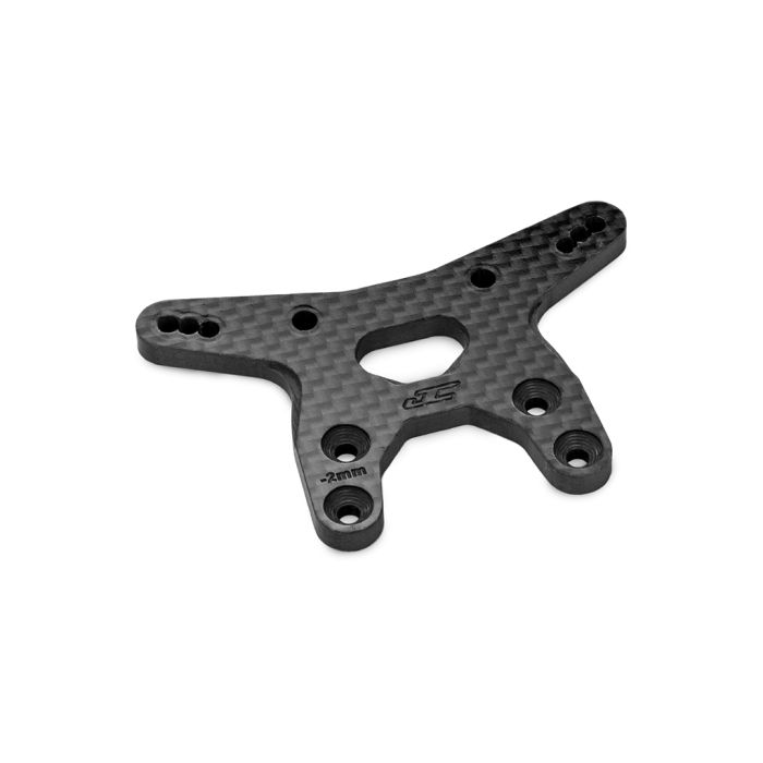 jConcepts RC10B7 -2mm Carbon Fibre Front Shock Tower - Black (JC5214-2) jConcepts RC10B7 -2mm Carbon Fibre Front Shock Tower - Black (JC5214-2)