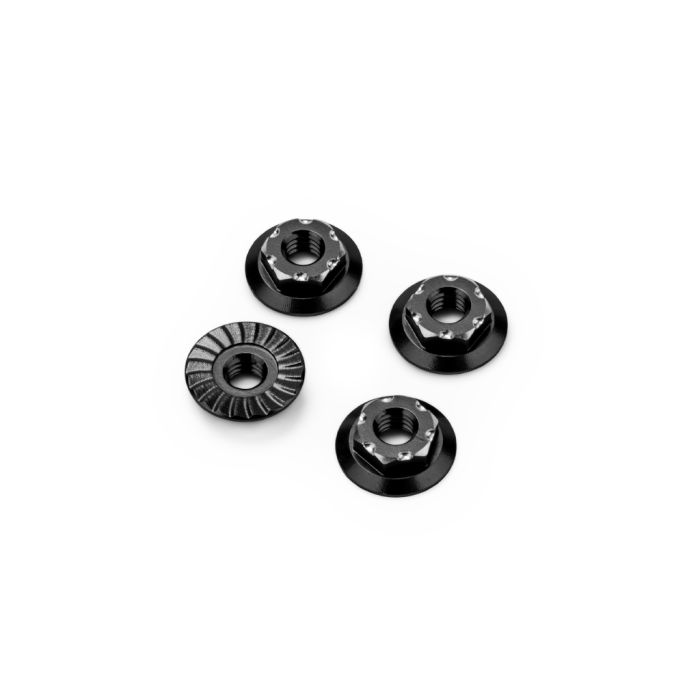 jConcepts RC10B7 M4 Low-Profile Alloy Wheel Nut - Black -4pc (JC5216-2) jConcepts RC10B7 M4 Low-Profile Alloy Wheel Nut - Black -4pc (JC5216-2)