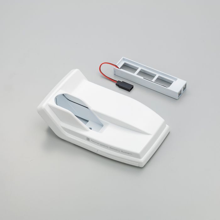 KO PROPO Battery Stand Unit - White (KO10677) KO PROPO Battery Stand Unit - White (KO10677)