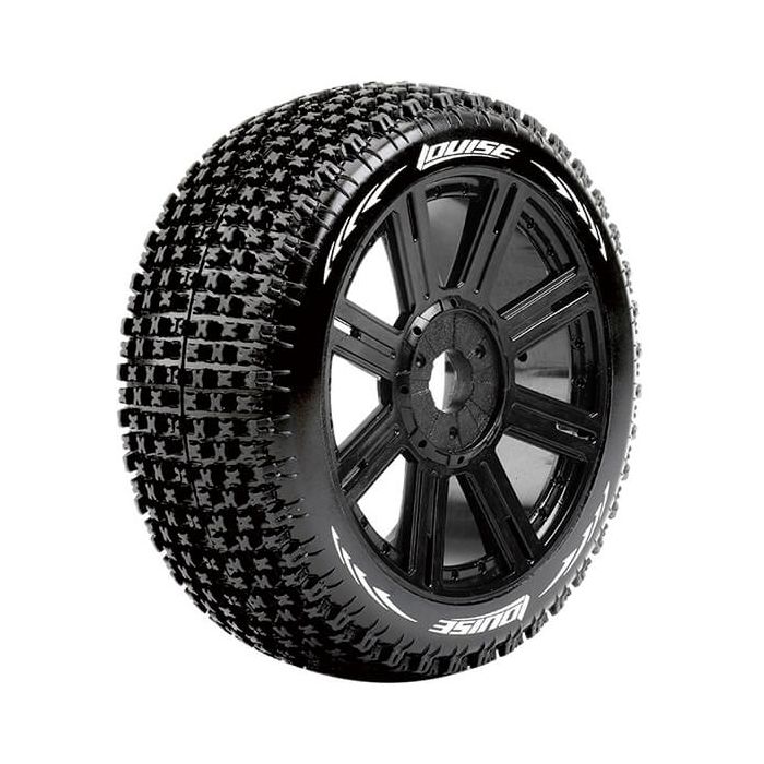 Louise RC B-Pirate 1:8 Fr/Rr Super Soft Hex 17mm Spoke Black (L-T3126VB) Louise RC B-Pirate 1:8 Fr/Rr Super Soft Hex 17mm Spoke Black (L-T3126VB)