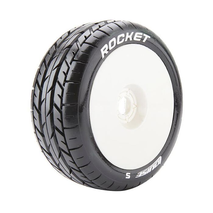 Louise RC B-Rocket 1:8 Fr/Rr Soft Hex 17mm White (L-T3190SW) Louise RC B-Rocket 1:8 Fr/Rr Soft Hex 17mm White (L-T3190SW)