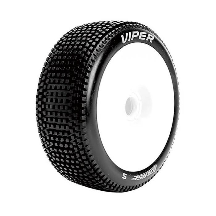 Louise RC B-Viper 1:8 Fr/Rr Soft Hex 17mm White (L-T3194SW) Louise RC B-Viper 1:8 Fr/Rr Soft Hex 17mm White (L-T3194SW)