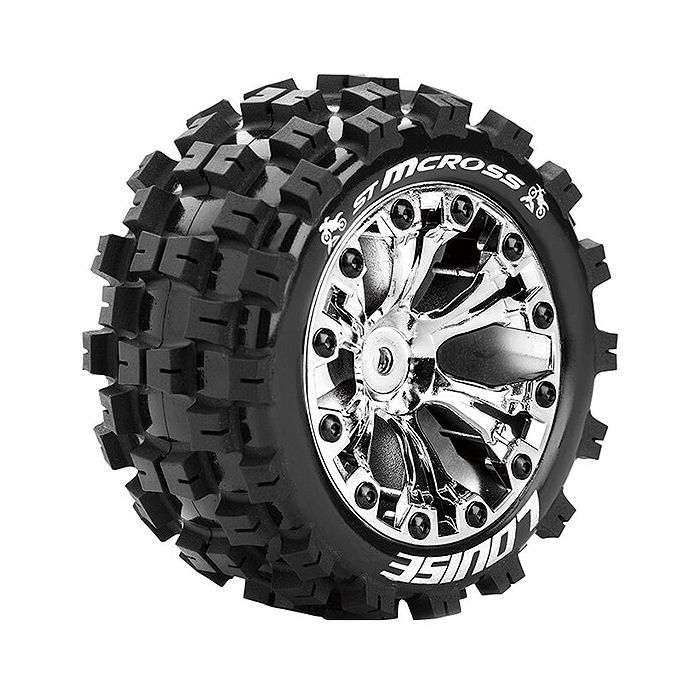 Louise RC ST-MCRoss 1:10 Soft Bearing Chrome GP Jato 2wd Fr (L-T3272SCB)