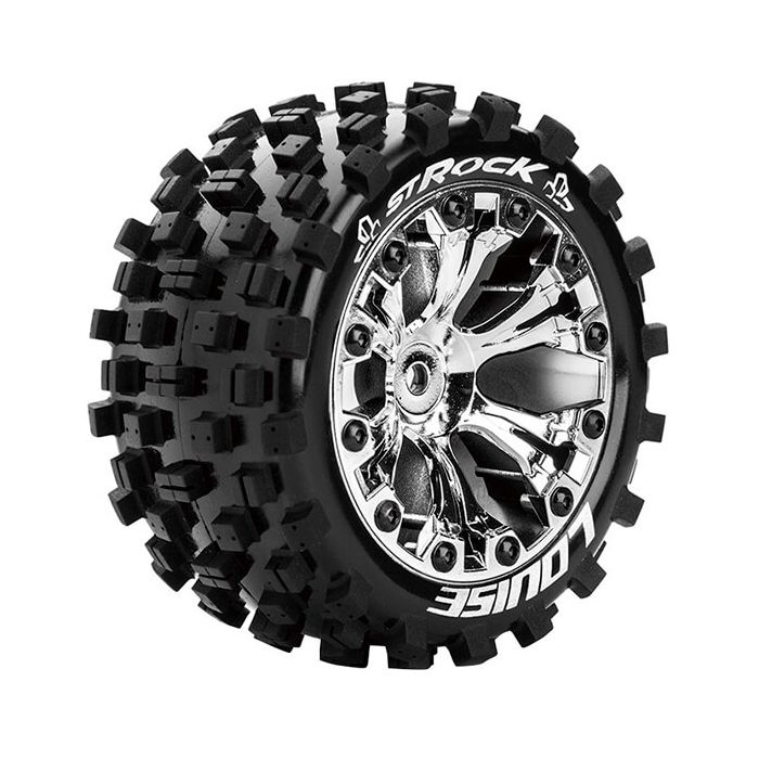 Louise RC ST-Rock 1:10 Soft 0 Offset Chrome EP Stampede 2wd (L-T3273SC) Louise RC ST-Rock 1:10 Soft 0 Offset Chrome EP Stampede 2wd (L-T3273SC)