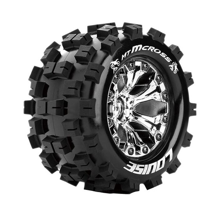 Louise RC MT-MCRoss 1:10 Soft 0 Offset Chrome EP Stampede 2 (L-T3274SC) Louise RC MT-MCRoss 1:10 Soft 0 Offset Chrome EP Stampede 2 (L-T3274SC)