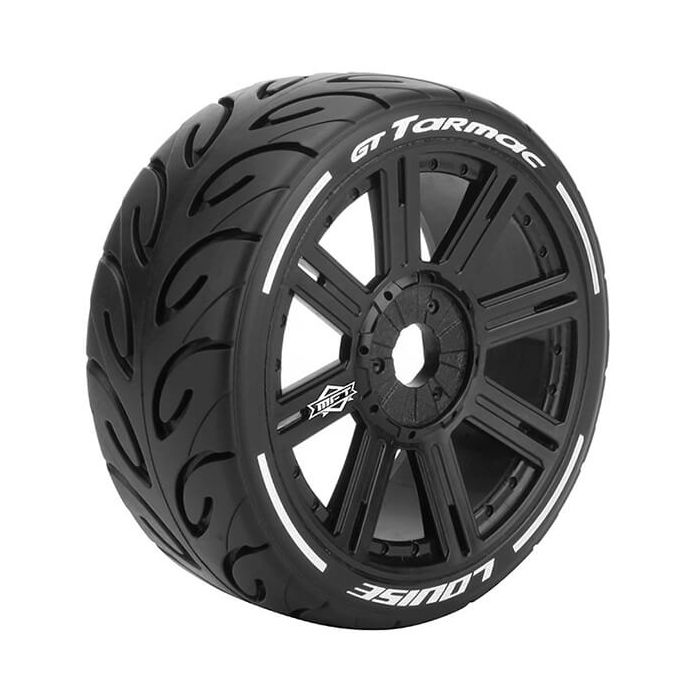 Louise RC GT-Tarmac 1:8 Fr/Rr Super Soft Hex 17mm Spoke Black (L-T3285VB) Louise RC GT-Tarmac 1:8 Fr/Rr Super Soft Hex 17mm Spoke Black (L-T3285VB)
