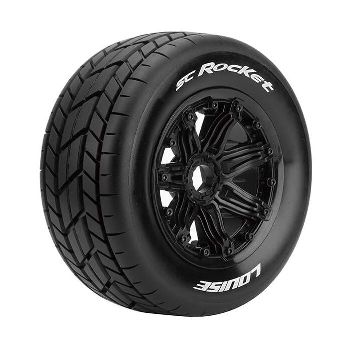 Louise RC SC-Rocket 1:5 Fr/Rr Sport Hex 24mm Black (L-T3291B) Louise RC SC-Rocket 1:5 Fr/Rr Sport Hex 24mm Black (L-T3291B)
