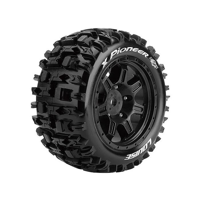 Louise RC X-Pioneer Black Mounted Arrma Kraton 8S Hex 24mm (L-T3296BM) Louise RC X-Pioneer Black Mounted Arrma Kraton 8S Hex 24mm (L-T3296BM)