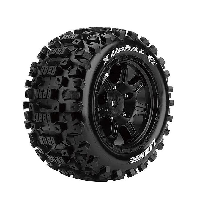 Louise RC X-Uphill Black Moun Ted Arrma Kraton 8S Hex 24mm (L-T3297BM)