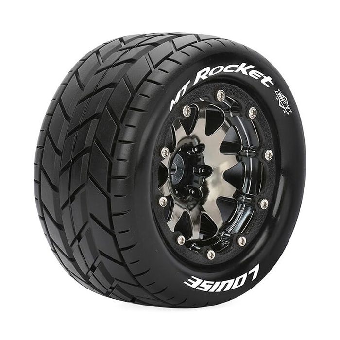Louise RC MT-Rocket 1:10 Soft Bead-Lock/0 Offset Hex 12mm Black Chrome (L-T3307SBC) Louise RC MT-Rocket 1:10 Soft Bead-Lock/0 Offset Hex 12mm Black Chrome (L-T3307SBC)