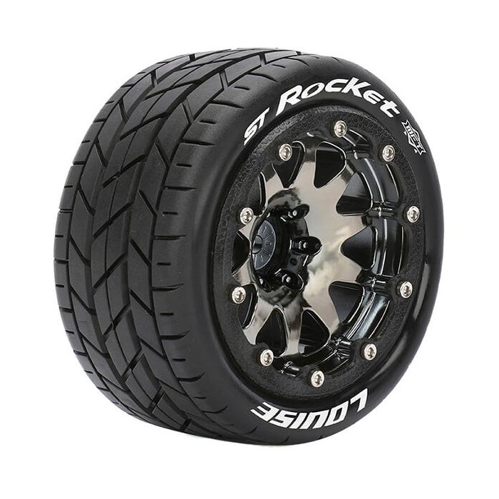 Louise RC ST-Rocket 1:10 Soft Bead-Lock/0 Offset Hex 12mm Black Chrome (L-T3311SBC) Louise RC ST-Rocket 1:10 Soft Bead-Lock/0 Offset Hex 12mm Black Chrome (L-T3311SBC)