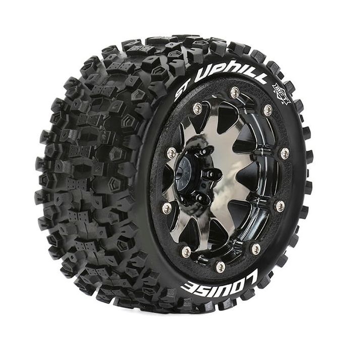 Louise RC ST-Uphill 1:10 Soft Bead-Lock/1/2 Offset Hex 12mm Black Chrome (L-T3313SBCH) Louise RC ST-Uphill 1:10 Soft Bead-Lock/1/2 Offset Hex 12mm Black Chrome (L-T3313SBCH)