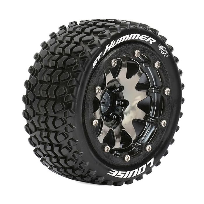 Louise RC ST-Hummer 1:10 Soft Bead-Lock 1/2" Offset Hex 12mm Black Chrome (L-T3314SBCH) Louise RC ST-Hummer 1:10 Soft Bead-Lock 1/2" Offset Hex 12mm Black Chrome (L-T3314SBCH)