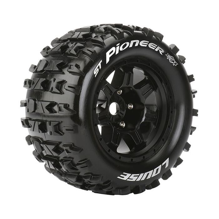 Louise RC ST-Pioneer 1:8 Sport 0" Offset Hex 17mm Black (L-T3325B) Louise RC ST-Pioneer 1:8 Sport 0" Offset Hex 17mm Black (L-T3325B)