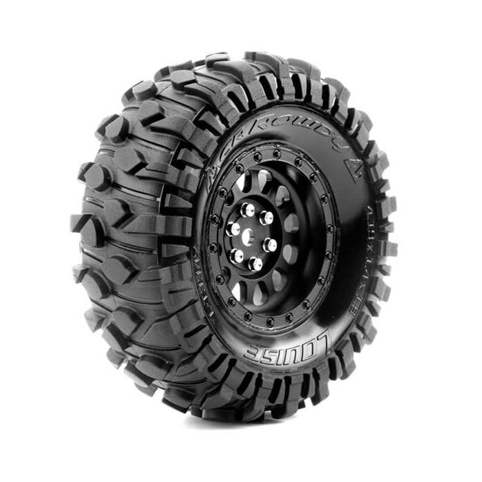 Louise RC CR-Rowdy 1:10 Super Soft Black Hex 12mm (L-T3347VB) Louise RC CR-Rowdy 1:10 Super Soft Black Hex 12mm (L-T3347VB)
