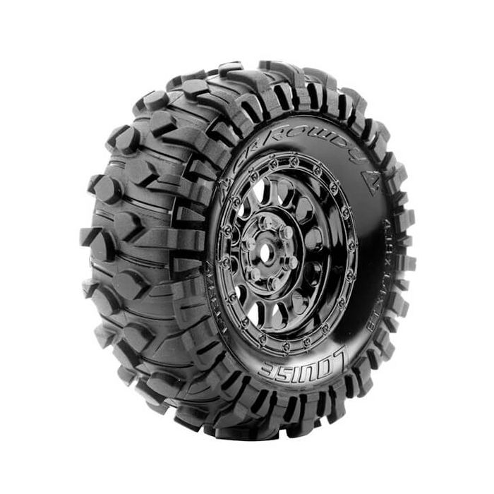 Louise RC CR-Rowdy 1:10 Super Soft Black Chrome Hex 12mm (L-T3347VBC) Louise RC CR-Rowdy 1:10 Super Soft Black Chrome Hex 12mm (L-T3347VBC)