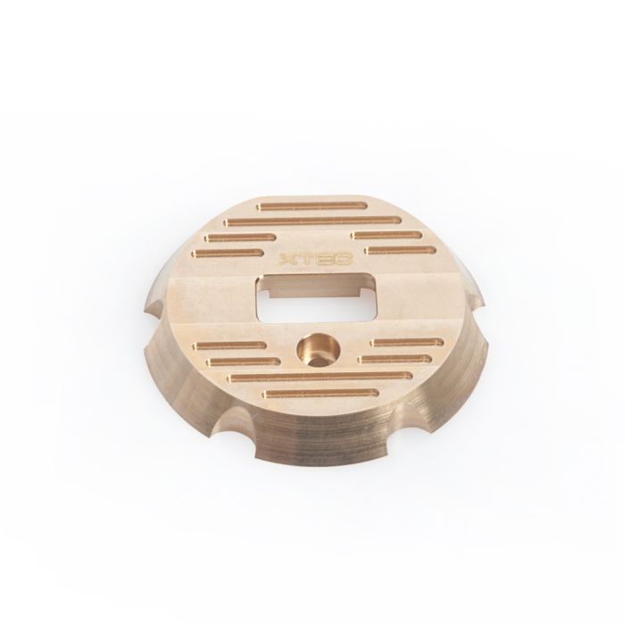 LRP X22 Brass Endcover (LRP520515) LRP X22 Brass Endcover (LRP520515)