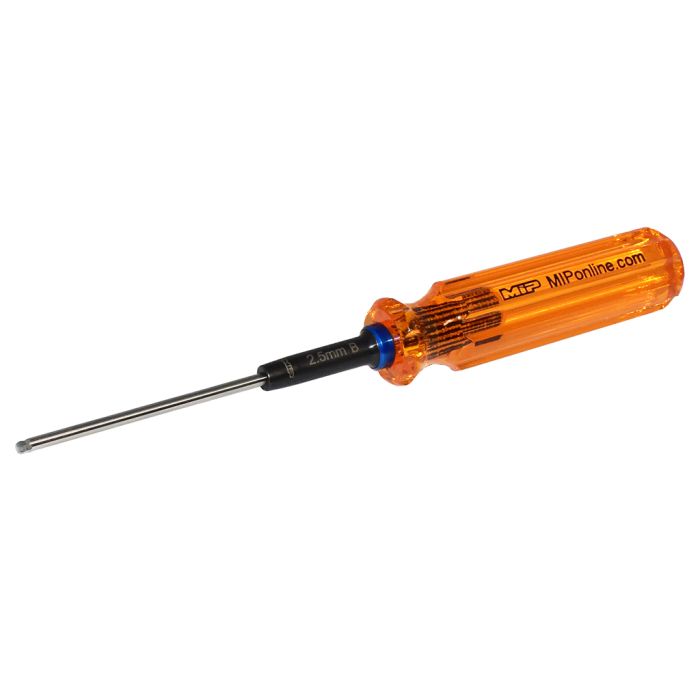 MIP 2.5mm Ball Hex Driver Wrench Gen 2 (MP9210) MIP 2.5mm Ball Hex Driver Wrench Gen 2 (MP9210)