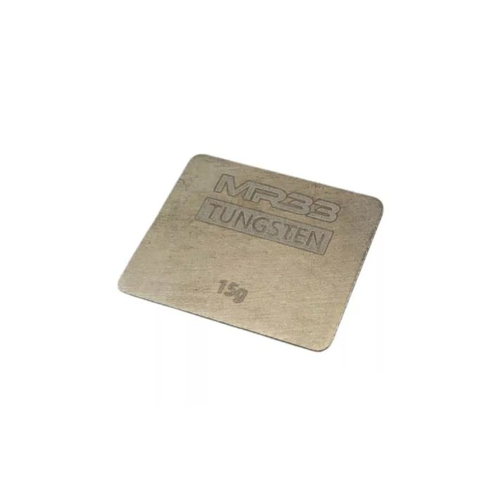 MR33 Tungsten Weight - 26 x 31.5 x 1mm - 15g (MR33-TW-15GF) MR33 Tungsten Weight - 26 x 31.5 x 1mm - 15g (MR33-TW-15GF)