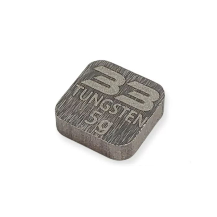 MR33 Tungsten Weight - 10 x 10 x 3mm - 5g (MR33-TW-5G) MR33 Tungsten Weight - 10 x 10 x 3mm - 5g (MR33-TW-5G)