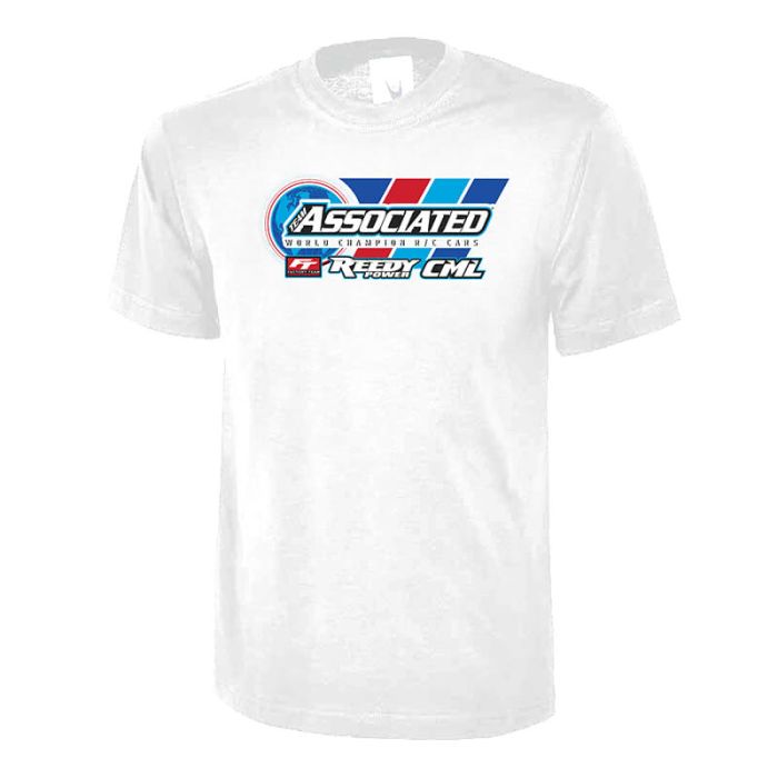 Team Associated / Reedy / FT / CML Team T-Shirt - White X-Large (SP006WXL) Team Associated / Reedy / FT / CML Team T-Shirt - White X-Large (SP006WXL)