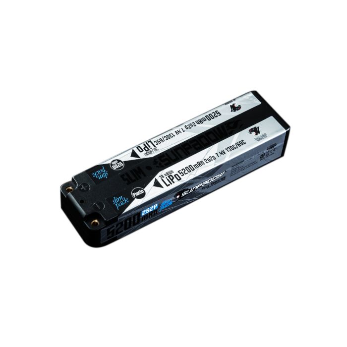 Sunpadow LiPo 5200-2S2P-7.4V-130C Slim Stick (SUJD0002) Sunpadow LiPo 5200-2S2P-7.4V-130C Slim Stick (SUJD0002)