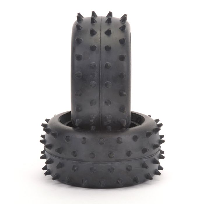Schumacher Full Spike 2" - Rear Tyres - Yellow CAT (pr) (T650) Schumacher Full Spike 2" - Rear Tyres - Yellow CAT (pr) (T650)