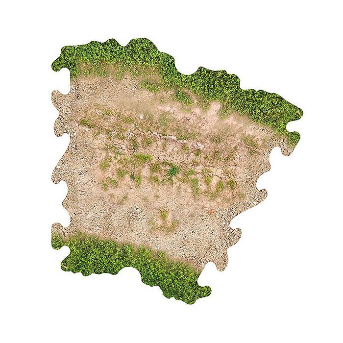 Crawler Park 3 X Mud Bend For 1/24 Rc Crawler Park Circuit (TWDTRK003)