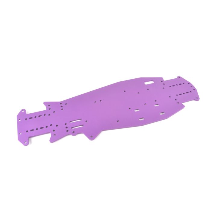 Schumacher Purple Alloy Chassis; CNC - Fusion 1 Schumacher Purple Alloy Chassis; CNC - Fusion 1