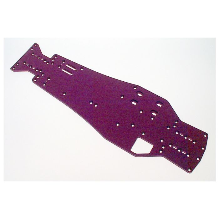 Schumacher Purple Alloy Chassis; CNC - Menace Schumacher Purple Alloy Chassis; CNC - Menace