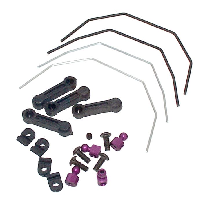 Schumacher Roll Bars; Fr and Rr - Mi2 1.5mm Schumacher Roll Bars; Fr and Rr - Mi2 1.5mm